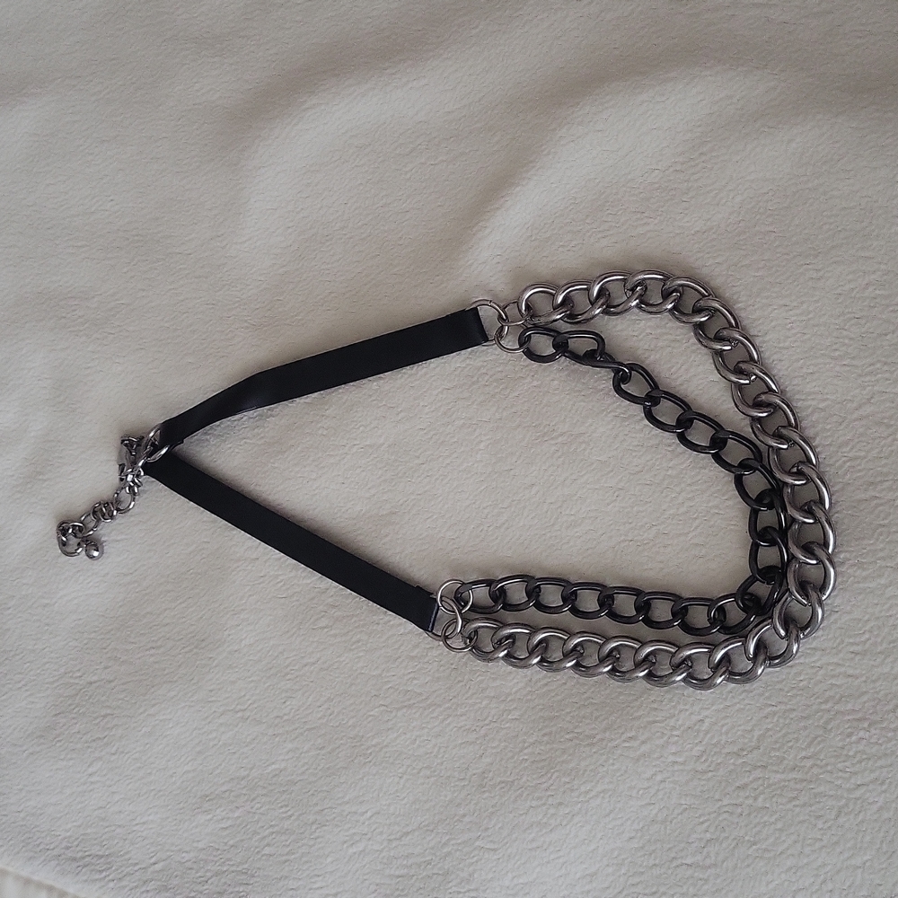 2 chain layer necklace